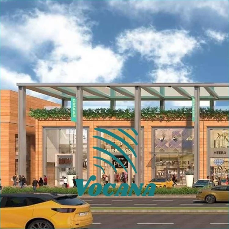 Shopping Mall WPC Cladding for North America | Vocana suppliers